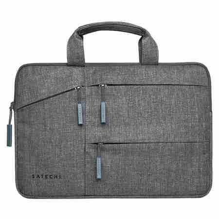 SATECHI Water Resistant Carrying Case For Laptops 13in, Space Gray ST-LTB13